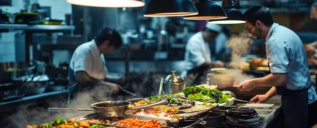 lingkungan kerja dapur hotel