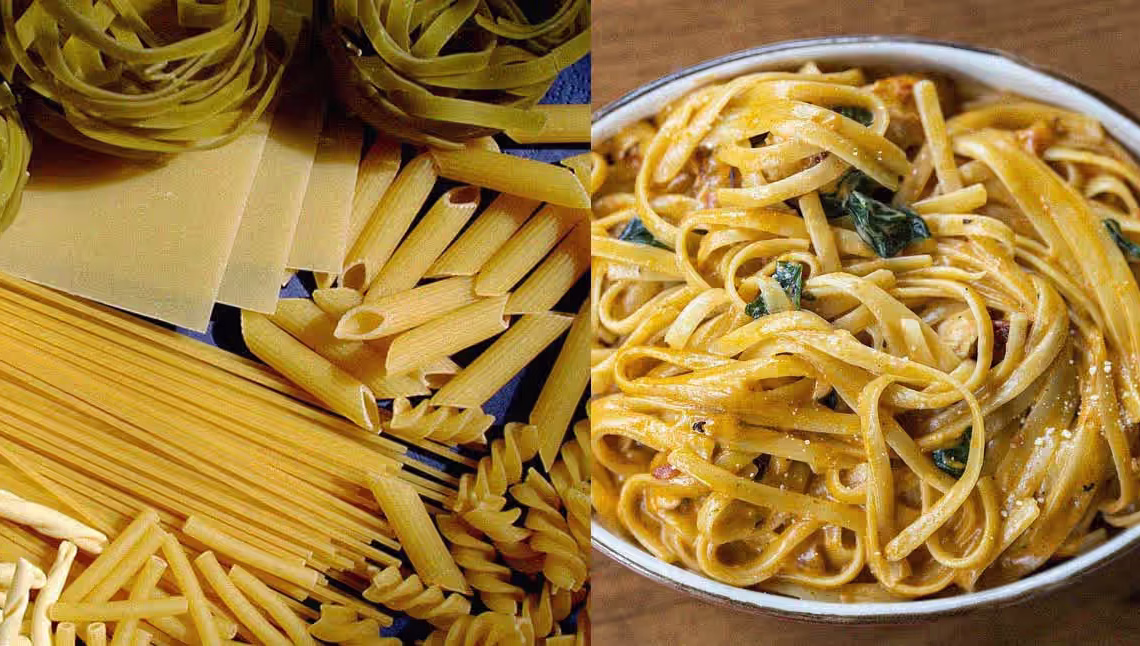 macam dan jenis pasta