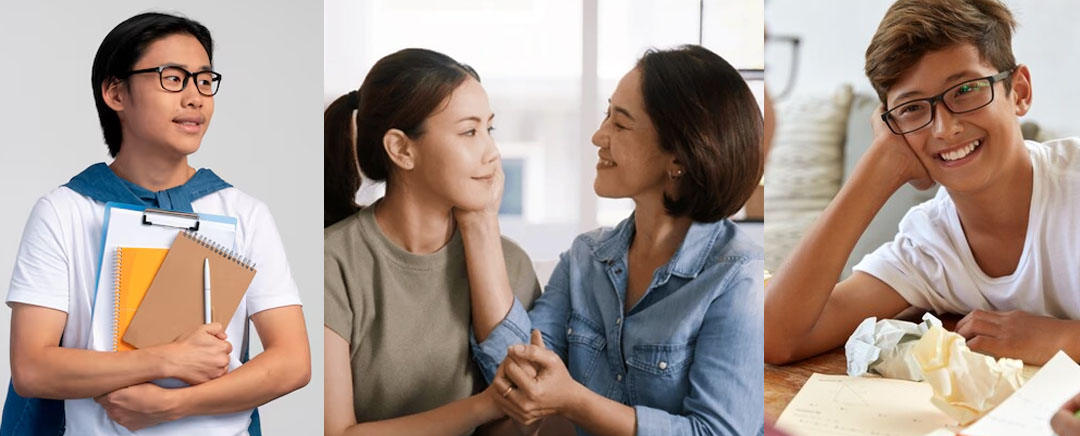 orang tua berdiskusi dengan anak memilih sma atau smk