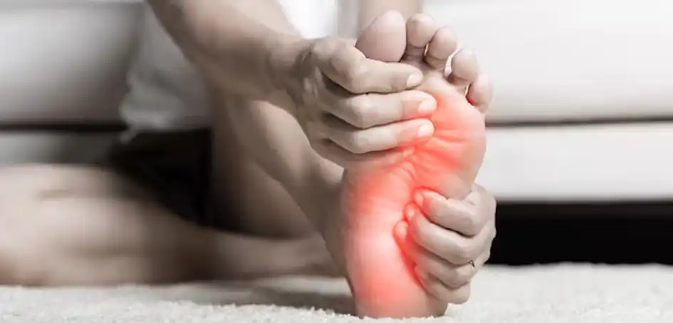 kaki kram saat pakai safety shoes