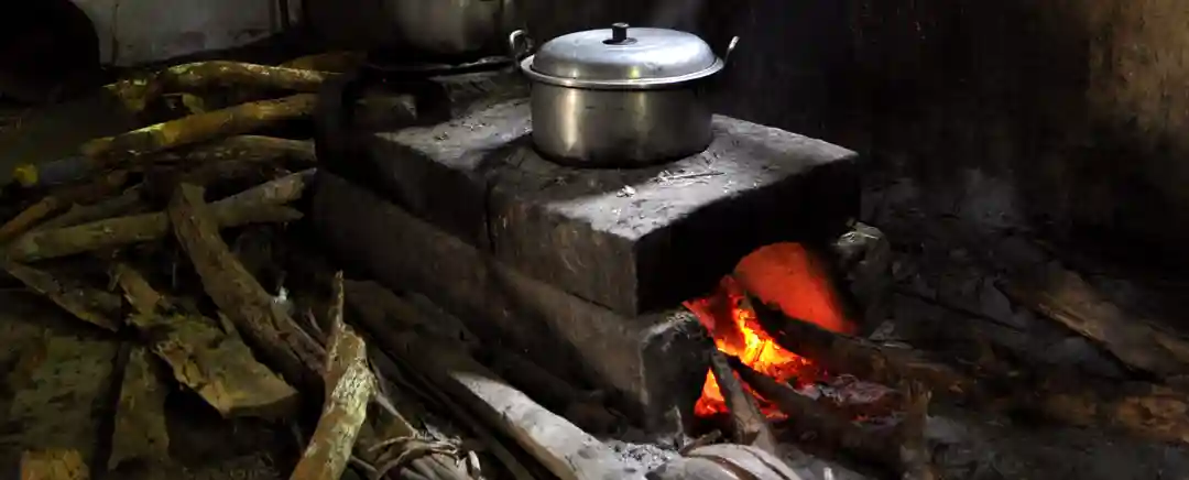 kompor dari batu bata