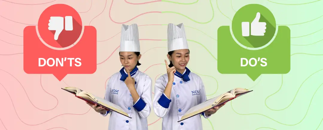 (Ilustrasi Do’s & Don’ts, Sumber: NCSA Indonesia)