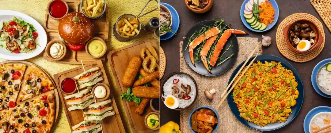 5 Perbedaan Makanan Oriental dan Makanan Kontinental