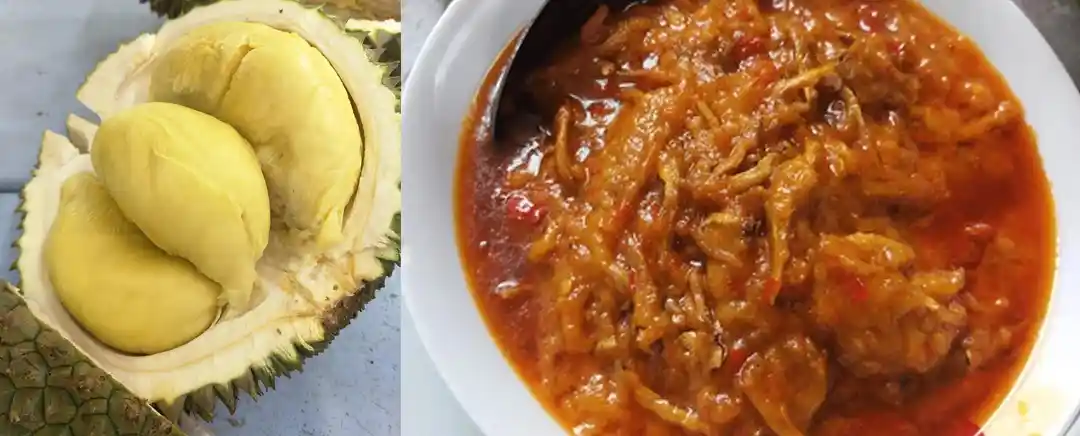 tempoyak, durian