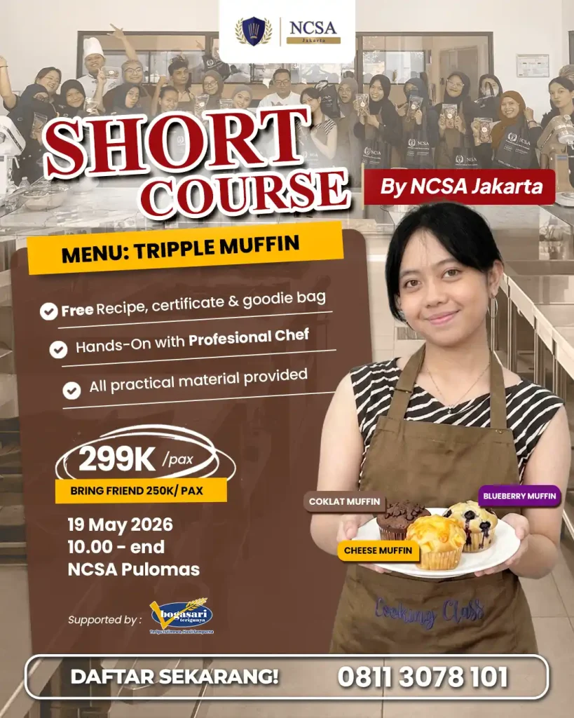 short course 19 mei 2026 tripple muffin