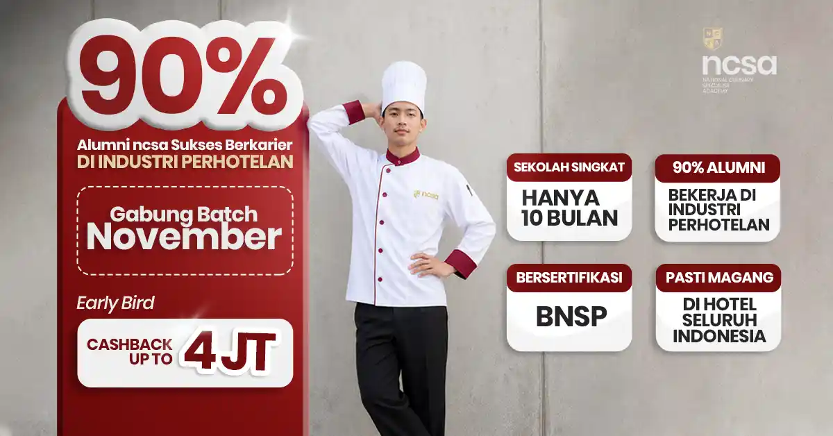 90% alumni bekerja di industri dan perhotelan
