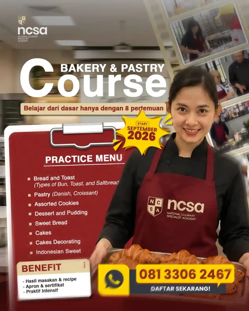 kelas pastry bakery