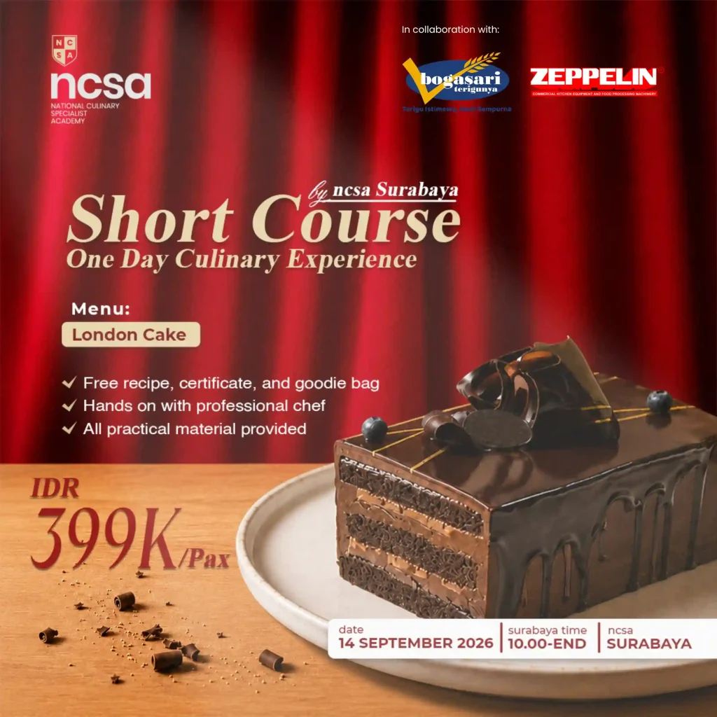 short course london cake ncsa surabaya