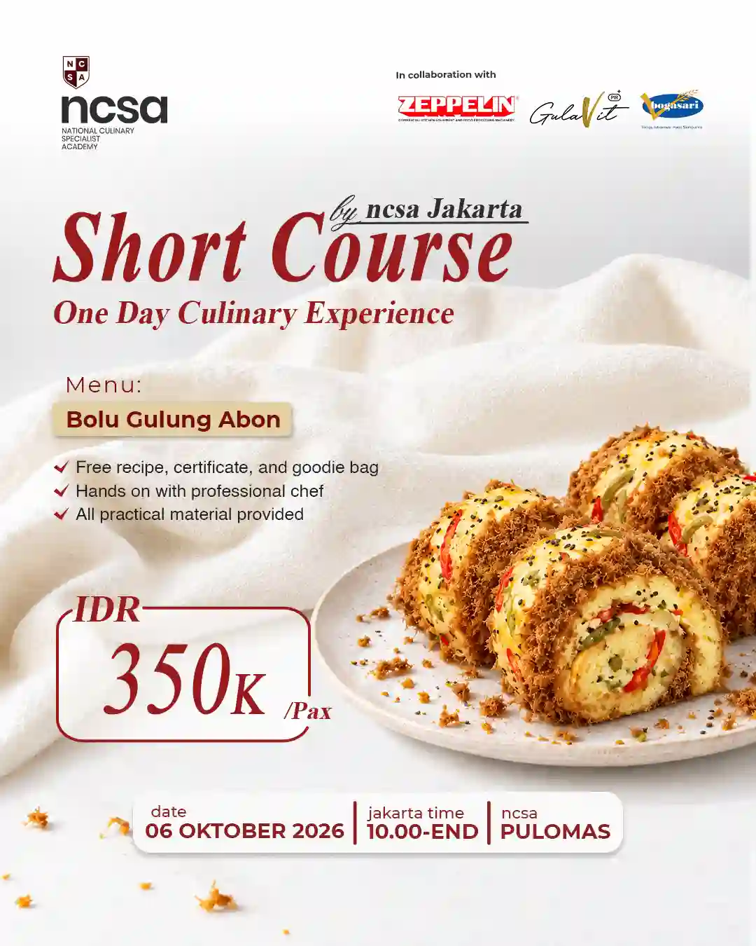 Short Course Abon Gulung