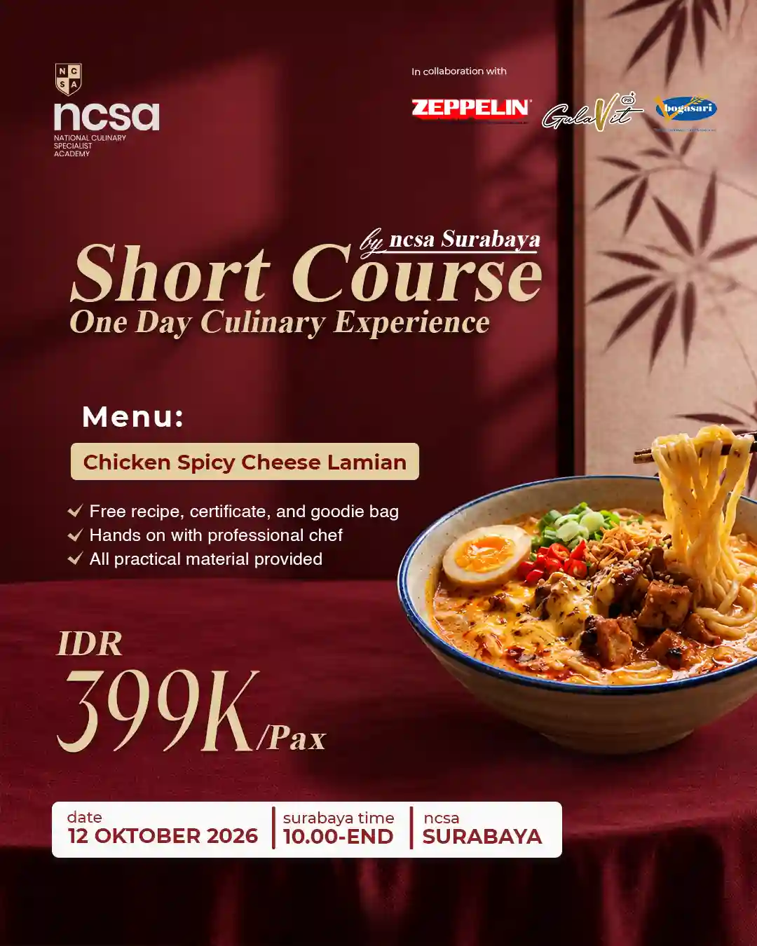 short course lamian oktober 2026
