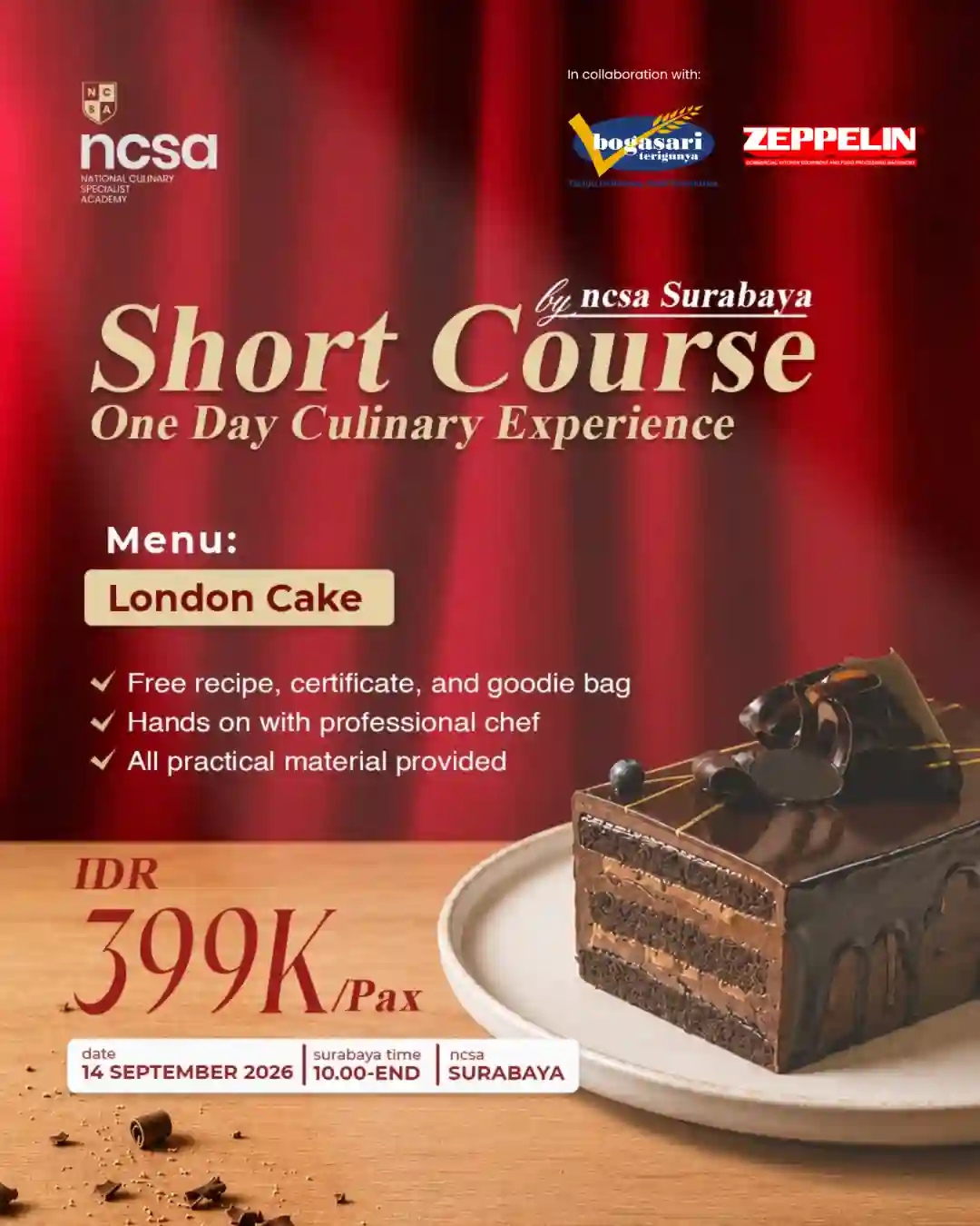 short course london cake