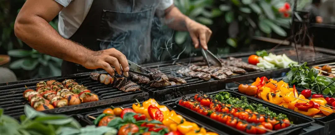 (Ilustrasi Teknik Grilling, Sumber: freepik.com/benzoix)