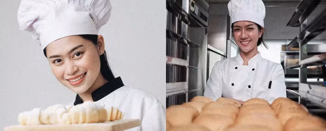 chef pastry perempuan